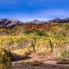 Panoramic of Mt. Owen, Ruby Peak and The Dyke