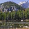 Hallet Peak from Lily Lake