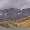 Storm Clouds Over Maroon Bells +