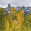 Chimney Peak and Courthouse Mountain