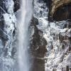 Frozen Bridal Veil