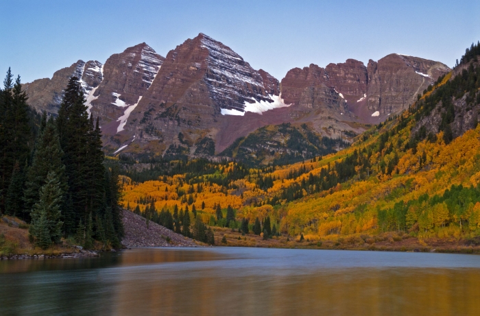 Maroon Bells Morning Twilight