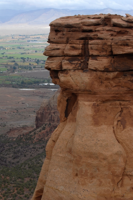 Canyon Wall & Book Cliffs