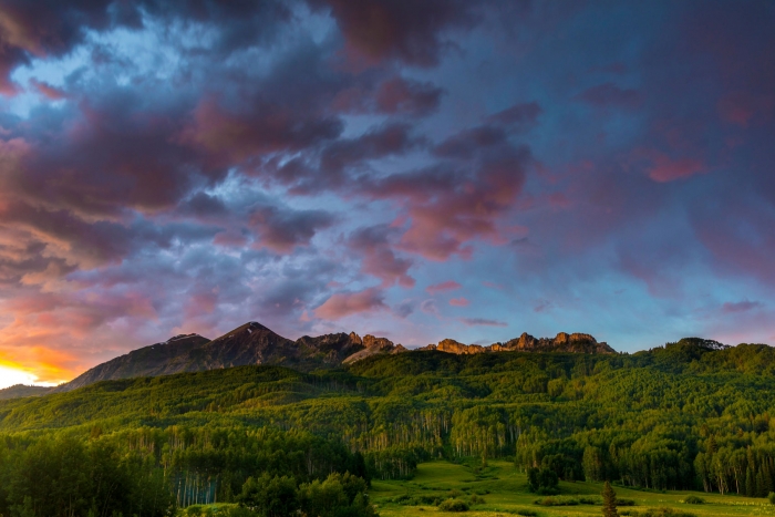 Sunset Over Ruby