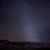 Venus and Zodiacal Light at Zabriskie Point