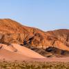 Late Afternoon Light on Ibex Dunes & Saddle Peak Hills