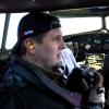 Paul in the cockpit