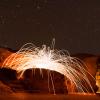 Night Display at Upper Antelope Canyon