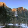 Early Morning Light & Yosemite Falls +