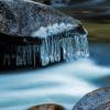 Ice Curtain Closeup