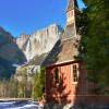 Yosemite Valley Chapel & Yosemite Falls