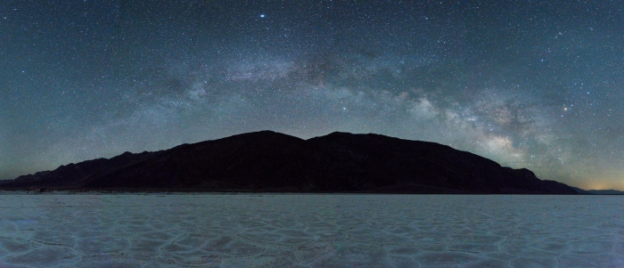 Milky Way Over Dante's View Peak & Mt Perry
